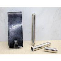 Deri Kılıflı İkili Paslanmaz Çelik  Tüpü Alk3890