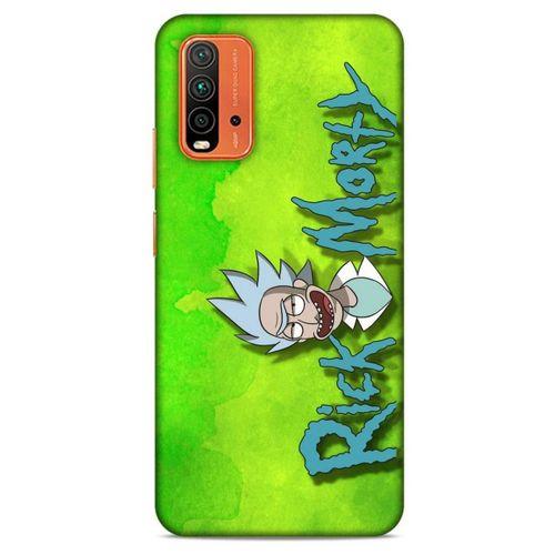 Xiaomi Redmi Note 9 4g Uyumlu Kılıf Rick And Morty (12) Koruyucu Silikon Space Cruiser / Car