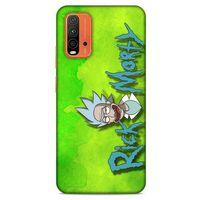 Xiaomi Redmi Note 9 4g Uyumlu Kılıf Rick And Morty (12) Koruyucu Silikon Space Cruiser / Car