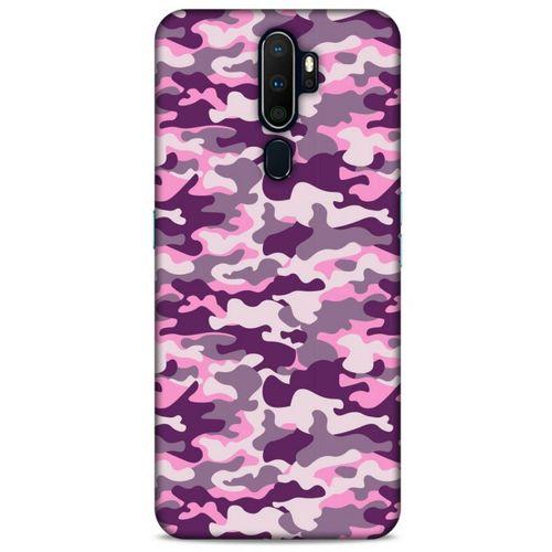 Oppo A9 2020 Uyumlu Kılıf Mor Delisi (23) Ultra Koruma Kılıfı Kamuflaj