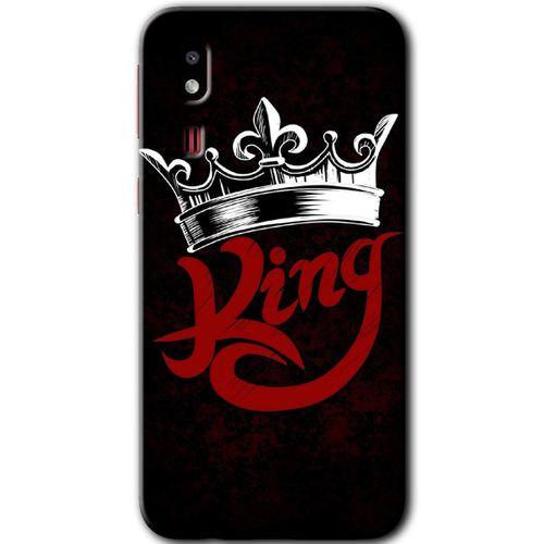 Galaxy A2 Core Kılıf HD Desen Baskılı Arka Kapak - King