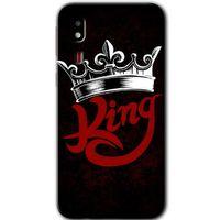 Galaxy A2 Core Kılıf HD Desen Baskılı Arka Kapak - King