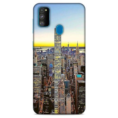 Samsung Galaxy M30s Kılıf Dünya Mimarisi (43) Thin Fit Kılıf 432 Park Caddesi