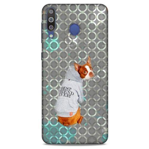 Samsung Galaxy M30 Kılıf Köpek Kıyafetleri (44) Tough Armor Kılıf Boston Terrier Eşofman