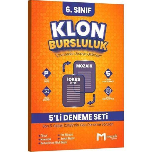 6. Sınıf Klon 5 li Deneme Seti Mozaik Yayınları