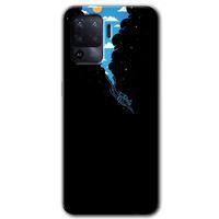 Oppo Reno 5 Lite Kılıf HD Baskılı Desen + Hayalet Cam Yandan Görünmez