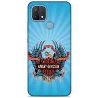 Oppo A15 Uyumlu Kılıf Motorsiklet (1) Kılıfı Harley Davidson