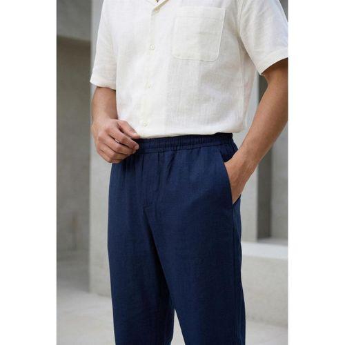 Prawer Baggy Kalıp Odessa Kumaş Jogger Erkek Pantolon - Lacivert