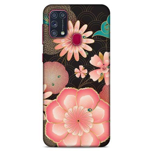 Samsung Galaxy M31 Kılıf Japonya (21) Koruyucu Kapak Japon Çiçekleri Vilmorin