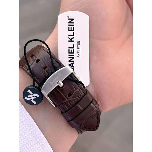 Daniel Klein Otomatik Erkek Kol Saati 30 Metre Suya Dayanıklı Deri Kordon VS.BLKT.0709