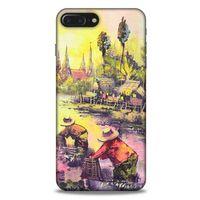 Cityx (14) Apple Iphone 7 Plus Kılıf Silikon Kapak Desenli