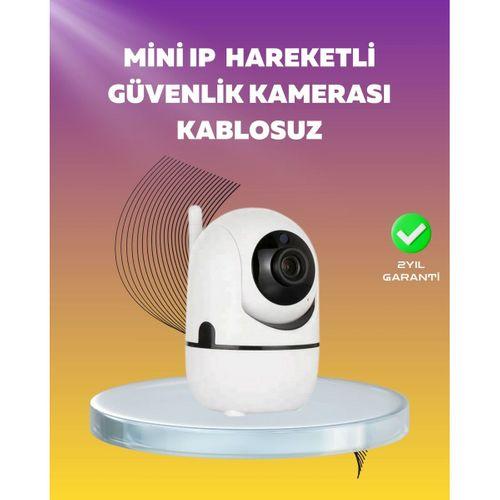 1080p Wifi Akıllı Güvenlik Kamerası – Pan & Tilt, Hareket Takip Ve İki Yönlü Ses