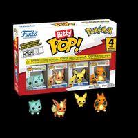Funko Bitty Pop! Pokémon 4'lü Paket (Figür Boyu 2,25 cm)