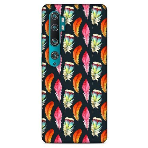 Xiaomi Mi Note 10 Pro Kılıf Desenli Özel Seri Tüyler (49) Ultra Silikon Kılıf