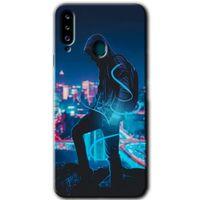 Samsung Galaxy A20s Kılıf Baskılı Kapak - Spill Boy +Tam Ekran Koruyucu