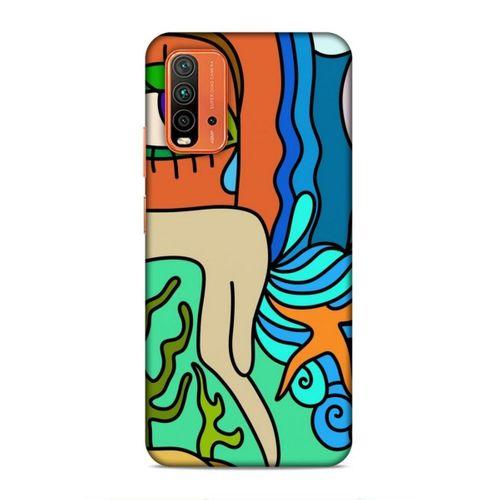 Xiaomi Redmi Note 9 4g Uyumlu Kılıf Face'X 10 Full Koruma Kılıfı Mor Göz