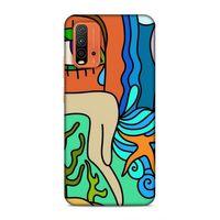 Xiaomi Redmi Note 9 4g Uyumlu Kılıf Face'X 10 Full Koruma Kılıfı Mor Göz