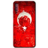 Potkal Hediye Fabrikası Samsung Galaxy A7 2018 Kılıf HD Desen Baskılı Arka Kapak - Albayrak 2