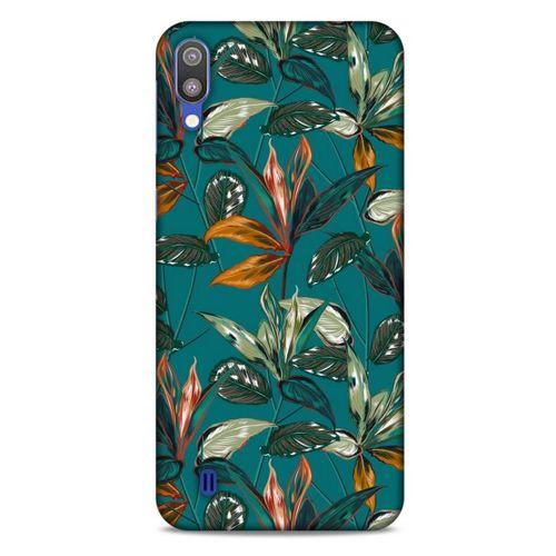 Samsung Galaxy M10 Uyumlu Kılıf Yeşil Delisi (16) Kalın Kılıf Tropikal orman yeşili