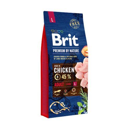 Brit Premium By Nature Büyük Irk Yetişkin Köpekler İçin, Tavuk Etli Kuru Mama 15 kg
