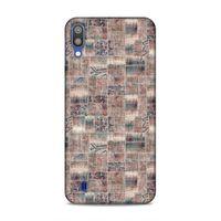 Samsung Galaxy M10 Uyumlu Kılıf Romans (3) Kapak Bej