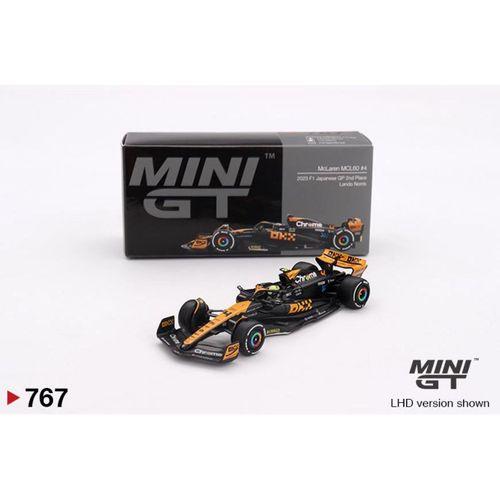 Mini GT McLaren MCL60 #4 Lando Norris 2023 F1 2023 Japanese GP 2nd Place 767