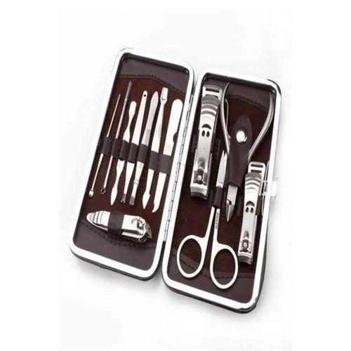 Tırnak Bakımı Tırnak Makası Profesyonel 12 Parça El Ayak Manikür Pedikür Seti