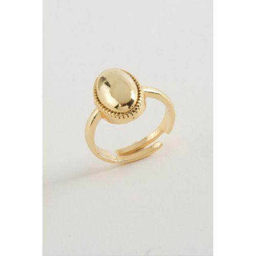 Oval Metal Yüzük