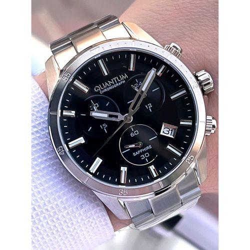 Quantum Sapphire Cam Çelik Kordon İç Kadran Fonksiyonları Aktif 10 Atm Erkek Kol Saati EPWG1159.350