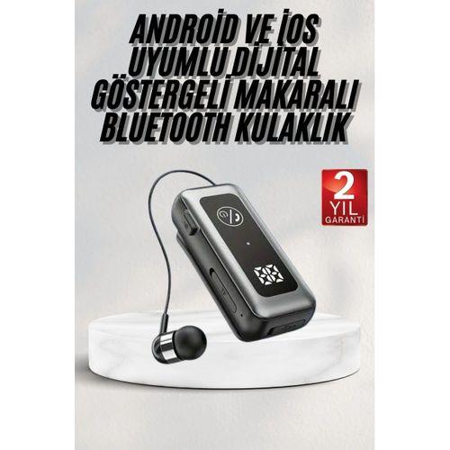 Kablolu Kulak İçi 5.2 Makaralı Titreşimli Bluetooth Kulaklık Hafıza Kart