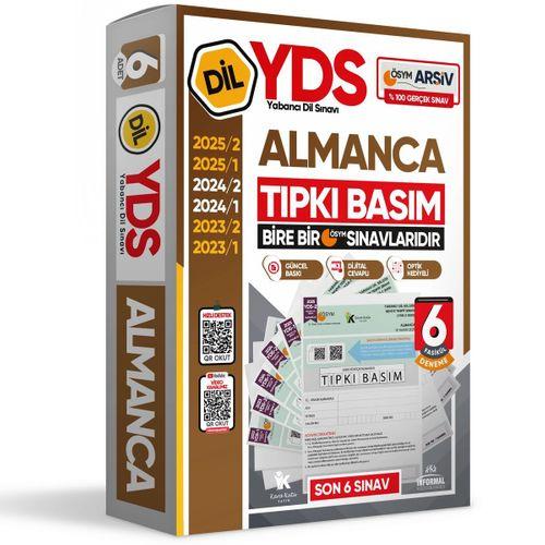 2026 YDS Almanca ÖSYM Tıpkı Basım Çıkmış Soru Deneme Paketi 6lı Fasikül SETİ