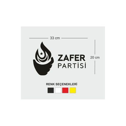 Zafer Partisi Oto Sticker 33*20 Cm Lcst [Lcst]