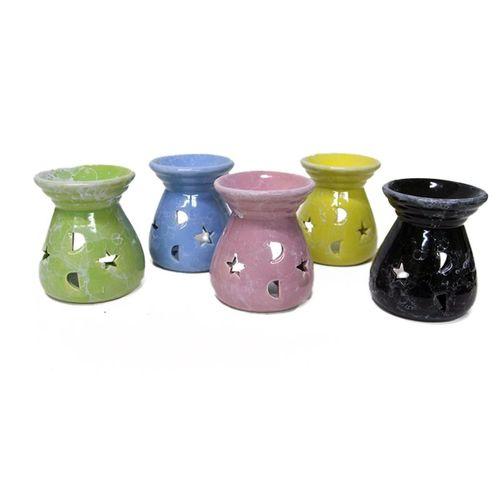 Buhurdanlık Seramik Ay Yıldız Dekorlu