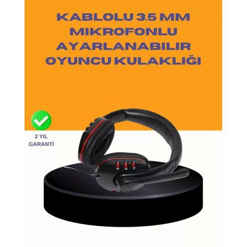 Kırmızı Stereo Kulaklık Yüksek Ses Performansı Dayanıklı Kablo Ve Mikrofonlu Tasarım