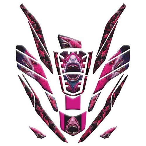 HONDA Honda Pcx 2021 - 2024 Uyumlu Tank Pad Set 012