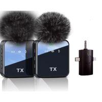 ZR983 F11-2 Kablosuz Çiftli Çok Girişli Mikrofon