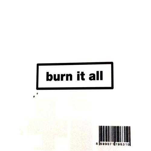 The Sticker Story Burn İt All Tss0565 Kişileştirme Stickerı - 2 adet