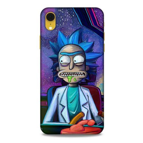 Apple iPhone XR Uyumlu Kılıf Rick And Morty (45) Liquid Air Kılıf Decoy