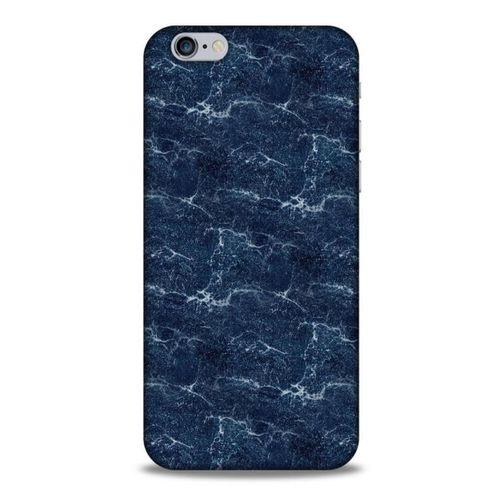 Mermer Desenli (15) Tema Antişok Kılıf Lacivert Apple Iphone 6S Kılıf