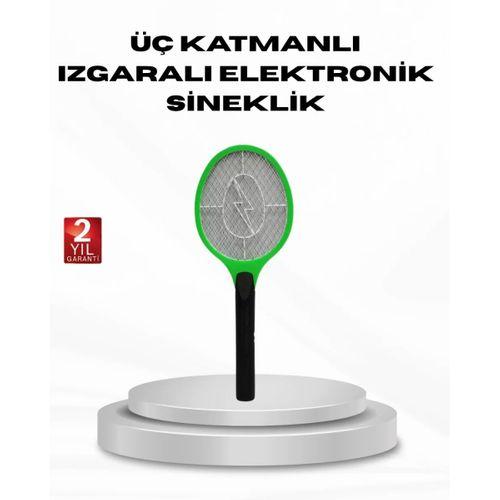 Yüksek Gerilimli Elektronik Sinek Raket – Sessiz, Kimyasız Ve Güvenli Kullanım