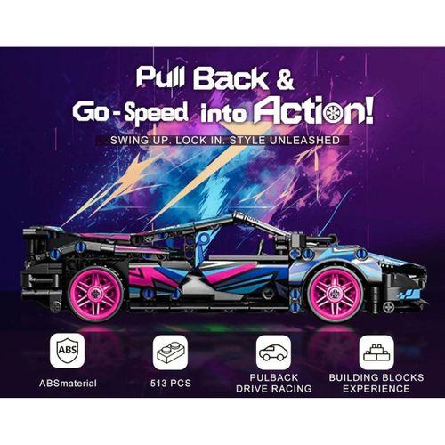 9055-6  TOYSE TOYS BRİCKS SPEED MAVİ CYBER-EKN