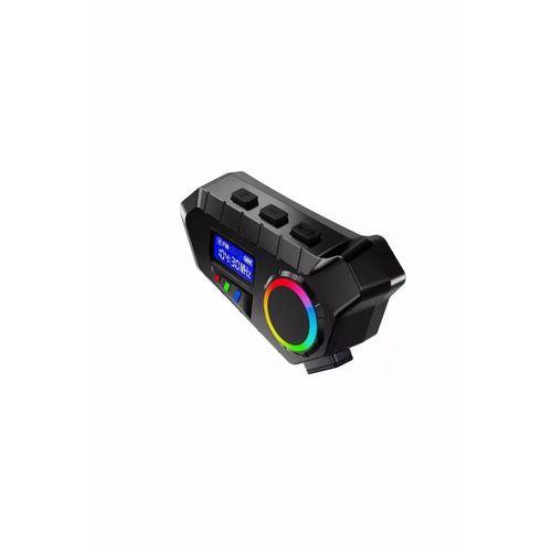 Y30 Kask Kulaklık Bluetooth Motosiklet Kulaklık Rgb Radyolu Intercom