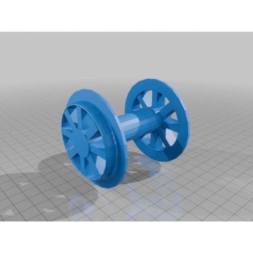 OO Ölçek Tekerlek Seti (Bu ürün Sadece Plastik parçadır - Almadan Önce Soru Sorabilirsiniz)