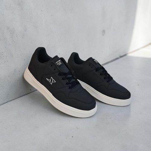 X-Step 2031 Lacivert-Beyaz Düz Taban Fuspetli Spor Ayakkabı