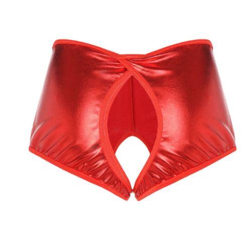 Fantezi Özel Bölgeleri Açık Parlak Külot