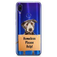 Xiaomi Redmi Note 7 Pro Kılıf Sokak Köpeği Arka Kapak Koruma Desenli Full Koruyucu