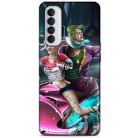 Oppo Reno 4 Pro Uyumlu Kılıf Harley Quinn (28) Arka Kapak Koyu galibarda