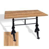 Dockers Çipa 3001 Döküm Ayak Masa 70x120 cm - (Werzalit, Wermodin ve Allzalit Tabla) - Coco Bolo