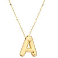 Lucky Life 925 Ayar Gumuss Gold Balon A Harfi Lucky Life Lucky Life Kadın Kolye