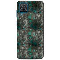 Lopard Samsung Galaxy A12 Uyumlu Kılıf Geometrix (88) Neo Hybrid Kılıf